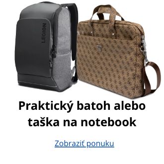 Prakticka taska alebo batoh pre notebook